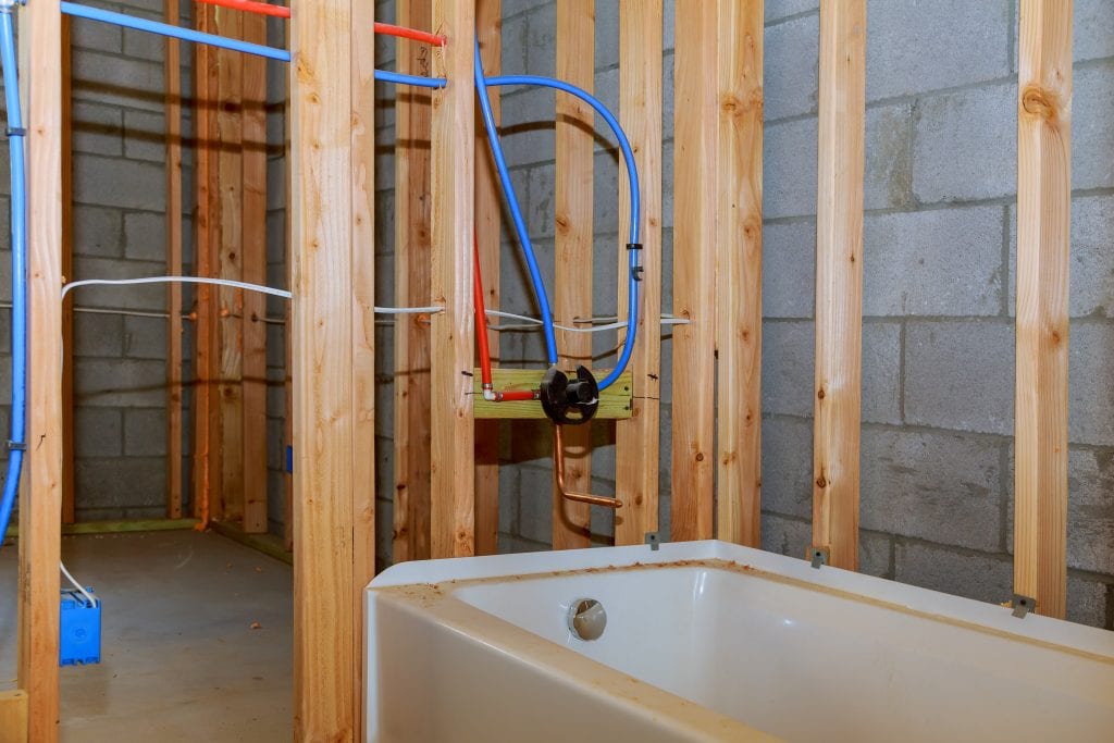 new construction plumbing